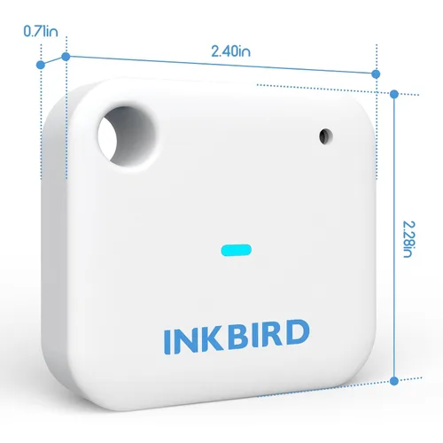 Vista 2 de Inkbird - Monitor de sensor de temperatura y humedad Wi-Fi con alarmas