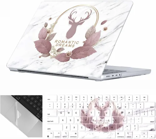 Vista 19 de Se7enline Funda rígida compatible con MacBook Pro de 13 pulgadas para Mac Pro de 13 pulgadas con/sin Touch Bar A1706/A1708/A1989/A2159 2016-2023