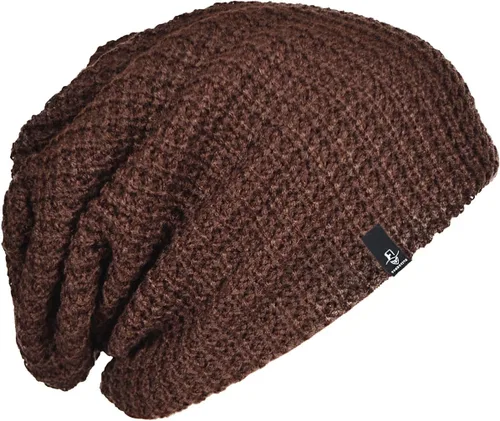 Vista 127 de FORBUSITE Gorro de punto largo holgado para hombre para verano e invierno, de gran
