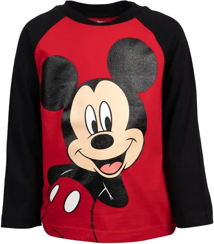 Vista 3 de Disney Mickey Mouse - Camiseta y pantalones de forro polar para bebés y niños pequeños