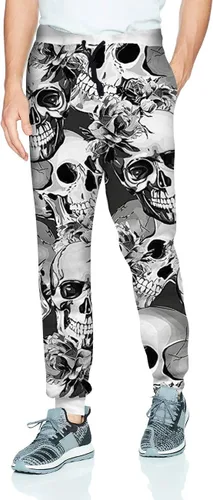 Vista 3 de Novedosos pantalones deportivos unisex con gráficos 3D de novedad, pantalones deportivos holgados y frescos S-XXL