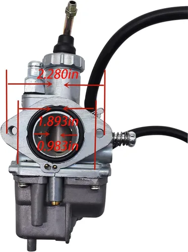 Vista 2 de munirater Repuesto de carburador para Tri Moto 200 YTM200 1983-1985, Tri Moto 225 YTM225 1983-1986