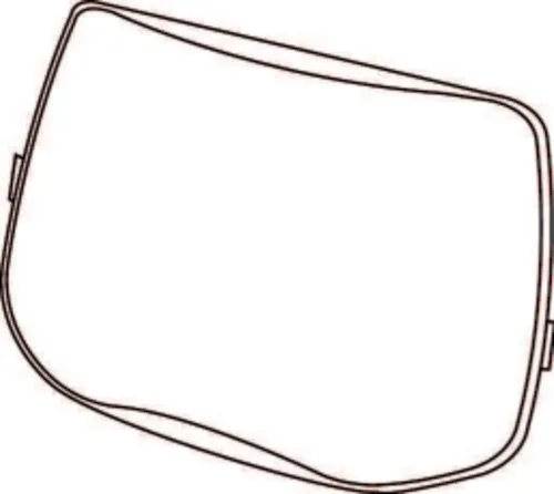 Vista 2 de 3M Speedglas 9100 Placa de protección exterior para casco de soldadura 06-0200-51/37174(AAD), estándar, 10 EA/bolsa
