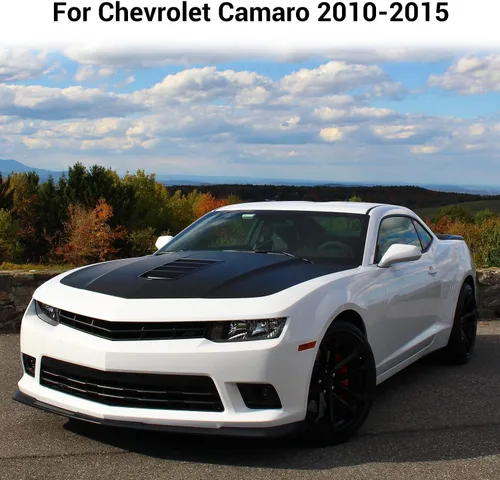 Vista 7 de Panel de ajuste de fibra de carbono para tablero, bisel de marco de tablero para Chevrolet Chevy Camaro 2010-2015