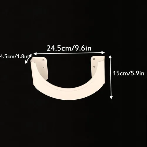 Vista 7 de Soporte para casco de pared, 2 juegos (2 piezas) - Soporte para casco duro para taller, oficina, sala de estar