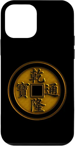 Vista 16 de iPhone 12/12 Pro I Ching Coin Chinese Lucky Charm Fortune Success Money Magic Case