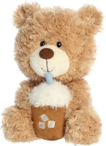 Vista 3 de Aurora Snuggly Bear Slurpy Teddy - Compañeros reconfortantes para juegos imaginativos - Perfecto para niños, adultos, cumpleaños y aniversarios