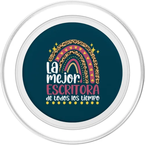 Vista 2 de La Mejor Escritora Divertido Mujer regalo para Escritora PopSockets MagSafe PopGrip for iPhone