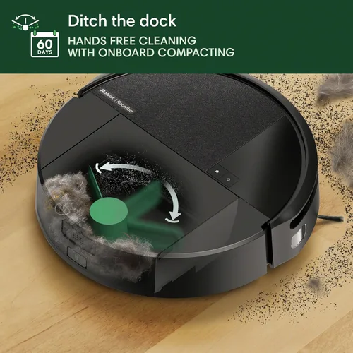 Vista 3 de iRobot Roomba 205 DustCompactor Vac Robot Aspiradora - Compacta automáticamente los desechos dentro del robot, sin necesidad de vaciado durante 60