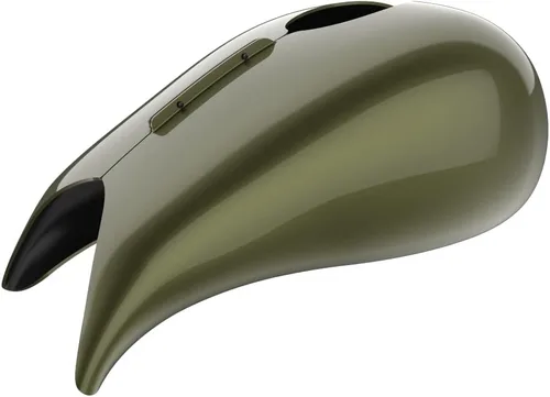 Vista 41 de Cubierta de tanque de combustible estirada para motocicleta Harley, cubiertas de tanque de 1 galón, protectores de combustible. Compatible