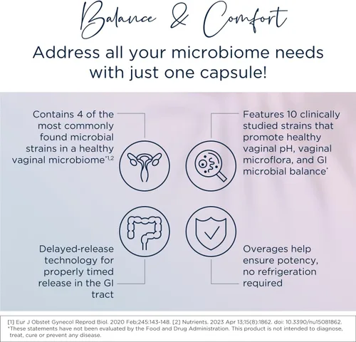 Vista 3 de Designs for Health ProbioMed Women - Probióticos vaginales para apoyar el equilibrio del pH, la comodidad vaginal, la salud inmunológica y la salud