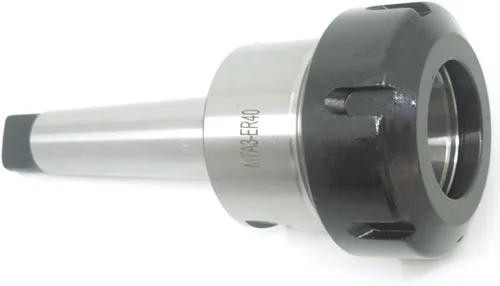 Vista 3 de MT3 ER40 Morse husillo cónico cola plana mango pinza herramienta MTA3 ER40UM para fresadora Torno CNC