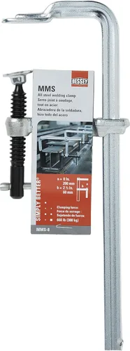Vista 4 de BESSEY MMS-8, 8 In., Abrazadera de Acero