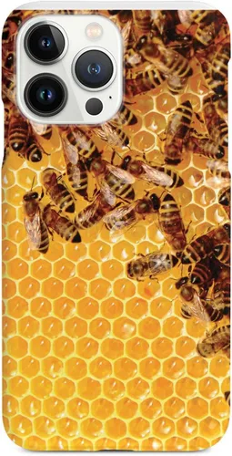 Vista 9 de Inspired Cases - Compatible with iPhone Xs Max Case - 3D Textured Protective Phone Case for Apple iPhone Xs Max - Honey Bees - Real Life