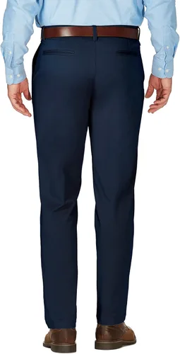 Vista 3 de J.M. Haggar Pantalón chino elástico de lujo cómodo para hombre