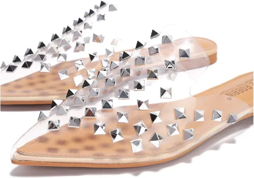Vista 3 de Cape Robbin Enny - Sandalias planas para mujer, zapatos de meter para mujer