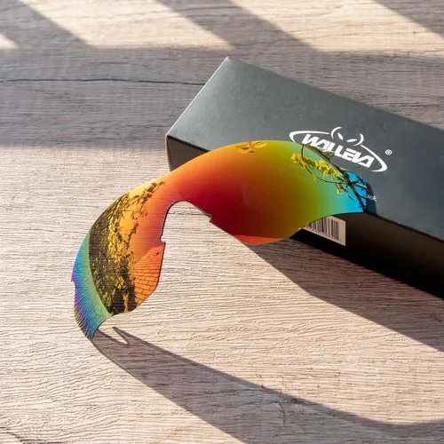 Vista 4 de Lentes de repuesto Walleva para gafas de sol Oakley M2 XL Múltiples opciones disponibles