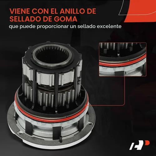 Vista 4 de A-Premium 2 piezas Eje delantero izquierdo y derecho 4WD Actuador de buje de bloqueo automático Ensamblaje de enlace de eje Compatible con Ford