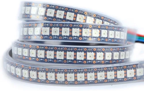 Vista 11 de WS2812B - Tira de LED de 12 V WS2815 (WS2812B actualizado) con luz direccionable individualmente, tira de LED programable con conectores JST-SM de 4