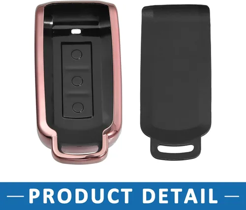 Vista 6 de Funda para llavero de TPU para Mitsubishi Montero Sport 1997-2004 TPU Rosa, Negro