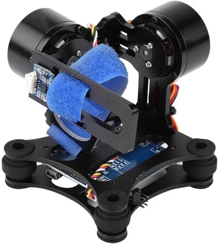 Vista 4 de Gimbal sin escobillas BGC 2 2 estabilizador para 3 3+4 cámaras 3-Axis Drone Gimbal con marco de aleación de aluminio CNC