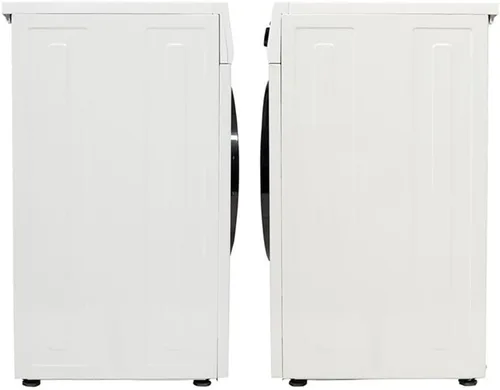 Vista 5 de Pemberly Row Lavadora secadora todo en uno, 1.62 pies cúbicos, acero inoxidable, blanco, 15 programas, ventilada para un secado más rápido, combo