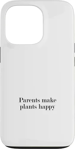 Vista 10 de iPhone XR Parents make plants happy Case