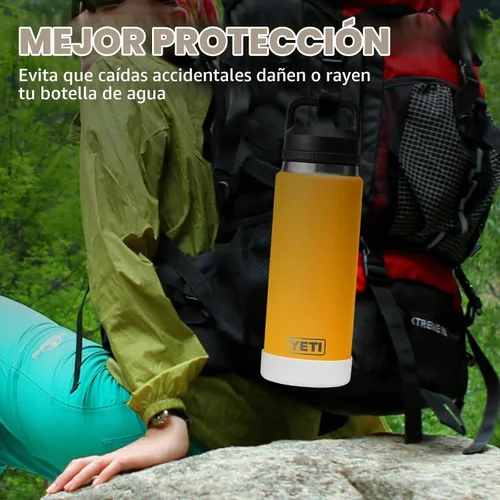 Vista 4 de Funda de silicona para botellas de agua YETI, Owala, bota inferior para YETI de 26 onzas, cubierta de bota para Owala de 32 onzas, accesorios