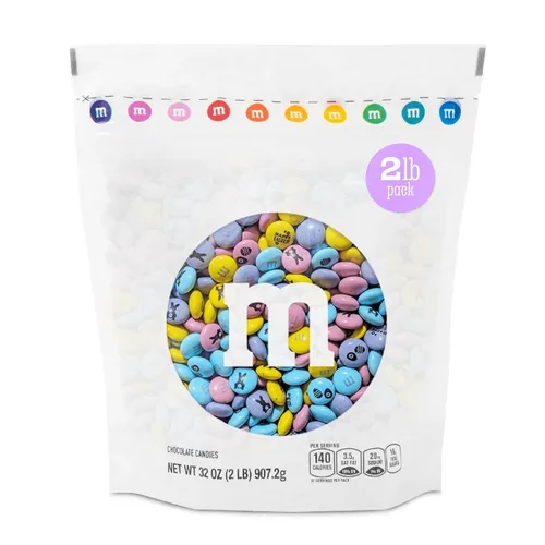 Vista 8 de M&M'S - Caramelos de chocolate con leche de Pascua, 30 paquetes