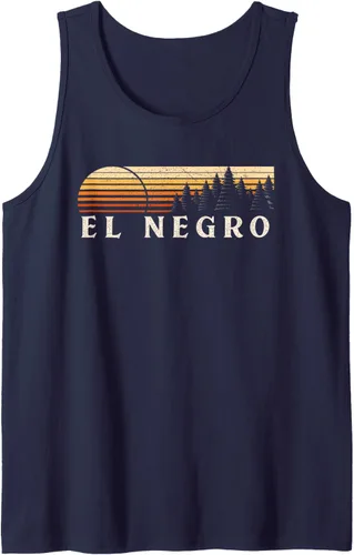 Vista 7 de El Negro, PR Vintage Evergreen Sunset Eighties Retro Tank Top