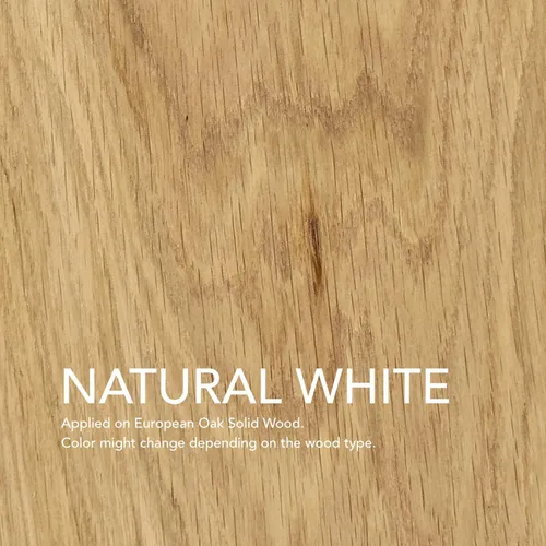 Vista 30 de Aceite Mancha para Madera - 769 pies² - 1.3 L, Blanco – Acabado de Madera para Muebles de Interior y Pisos - Aceite de Madera de Linaza - Secado