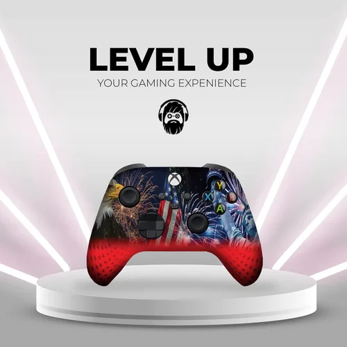 Vista 6 de DreamController Original Xbox Wireless Controller Special Edition Customized Compatible with Xbox One SX, Xbox Series XS & Windows 10 Made with