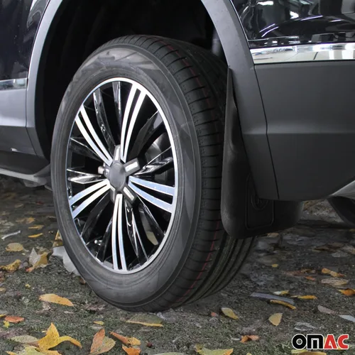 Vista 2 de OMAC Guardabarros Splash Barro Flaps para Chevrolet Captiva Sport 2008-2015 Negro 4