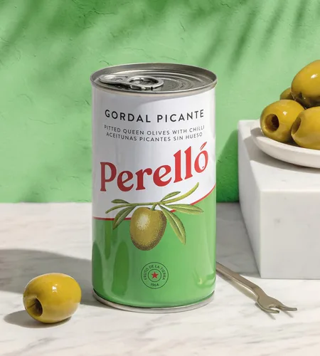 Vista 2 de Brindisa Perello Gordal Aceitunas sin hueso 150g