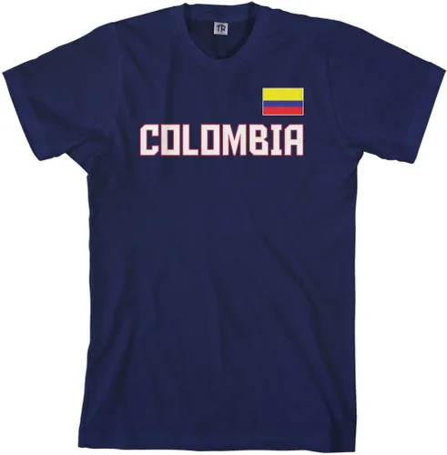 Vista 3 de Threadrock Colombia National Pride - Camiseta para hombre