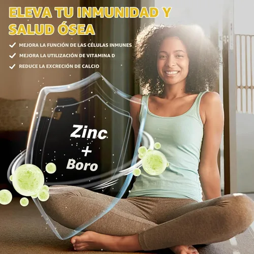 Vista 6 de DRFOSTER Vitamina D3 K2 5000 UI con zinc y boro, 120 cápsulas veganas