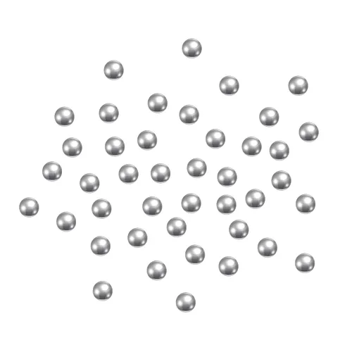 Vista 7 de uxcell 5000pcs 0.031 in carbono acero rodamiento bolas G1000 precisión
