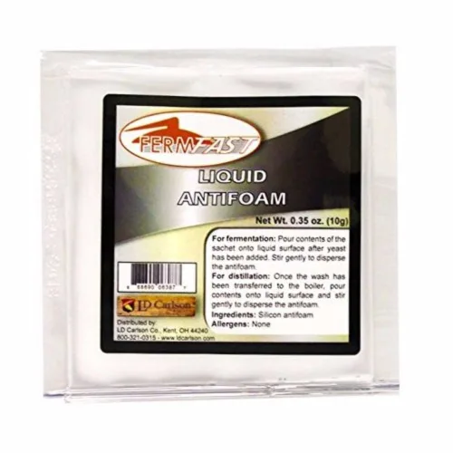 Vista 2 de FERMFAST Agente líquido anti espuma 0.35 oz DOSE Pack para cerveceros y Moonshiners