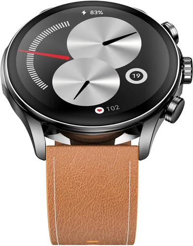Vista 3 de Kieslect Balancer Smartwatch, pantalla AMOLED de 1.43 pulgadas, llamadas Bluetooth, NFC, más de 100 modos deportivos, color negro