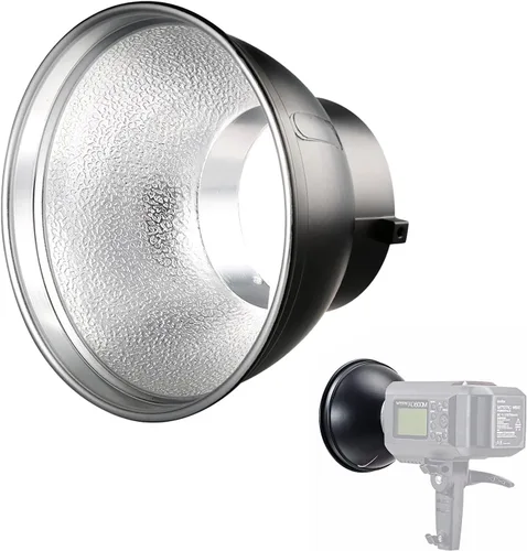 Vista 6 de Godox AD-R6 Reflector estándar de 169 mm aproximadamente 7" con montaje Bowens para Godox AD600B AD600BM AD600Pro AD600Pro II MS200 MS300 Aputure