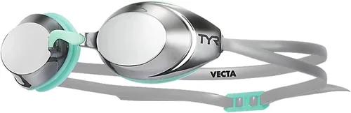 Vista 3 de TYR Vecta Racing Swim Goggles - Adult Swimming Goggles for Men and Women - Anti-Fog, UVA/UVB Protection, Watertight