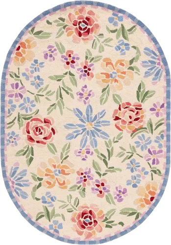 Vista 17 de SAFAVIEH Chelsea Collection - Alfombra decorativa de 1 pies 8 pulgadas x 2 pies 6 pulgadas, color negro, lana de campo francesa enganchada a mano