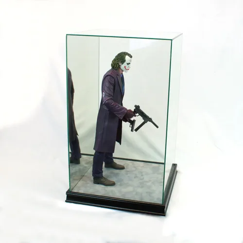 Vista 3 de Vitrina de estatuilla a escala 1/4 - Figura de cómic - Protección de vidrio transparente - Moldeado negro