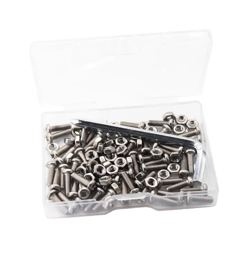 Vista 9 de cSeao 100 unidades M2 x 4 mm Tornillos de cabeza plana Phillips para máquina de acero inoxidable 304