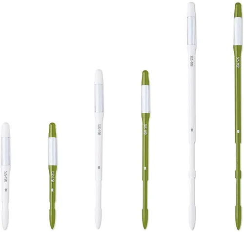Vista 9 de Sustee Aquameter, juego de 4, sensor de humedad del suelo para plantas, (verde, pequeño)