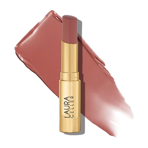 Vista 12 de LAURA GELLER NEW YORK Jelly Balm Bálsamo labial tintado hidratante - Kiss-n-Tell - Vitamina E hidratante - Acabado semibrillante