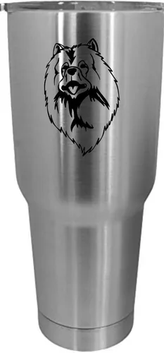 Vista 436 de Cairn Terrier - Vaso grabado con temática de perro, 30 onzas