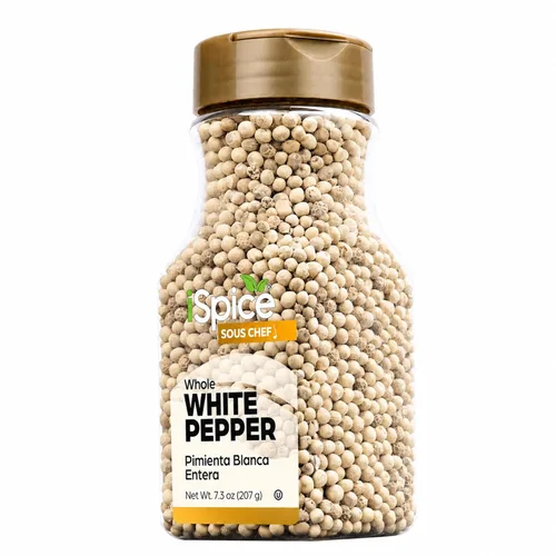 Vista 14 de iSpice Pimienta negra entera 18 onzas Tamaño al por mayor Especia gourmet Kosher