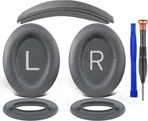 Vista 6 de SOULWIT Kit de repuesto para Bose QC45/QC35/QC SE - Negro
