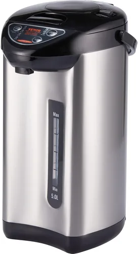 Vista 10 de VEVOR Dispensador de agua caliente, caldera y calentador de agua ajustable de 4 temperaturas, calentador de agua de encimera de acero inoxidable